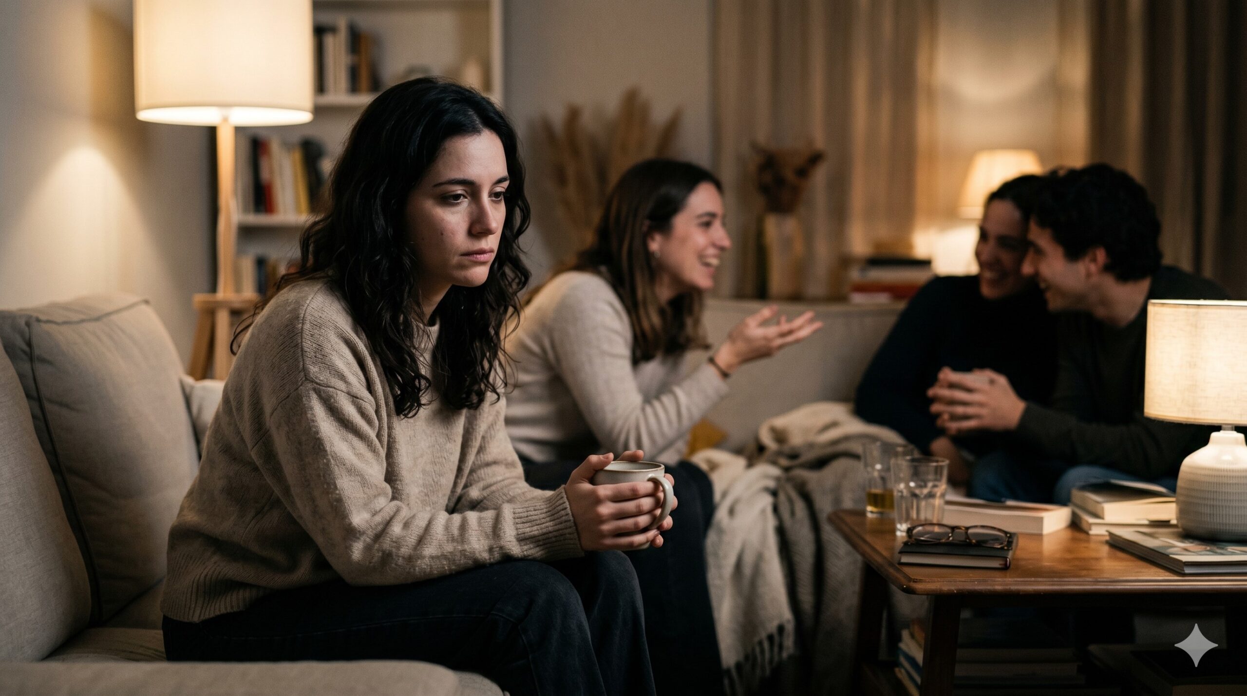 Cuando te sientes sola… incluso estando acompañada